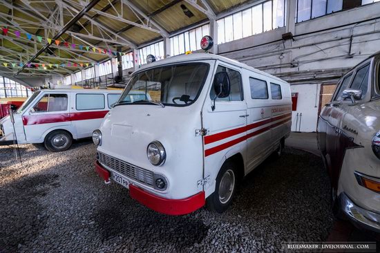 Soviet retro vehicles in the Moscow Transport Museum, Russia, photo 19