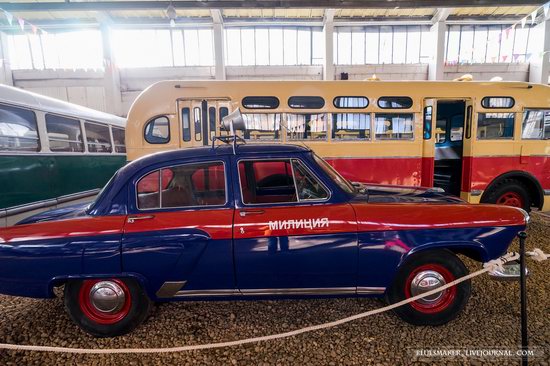 Soviet retro vehicles in the Moscow Transport Museum, Russia, photo 20