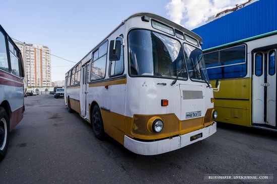 Soviet retro vehicles in the Moscow Transport Museum, Russia, photo 21