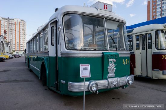 Soviet retro vehicles in the Moscow Transport Museum, Russia, photo 22