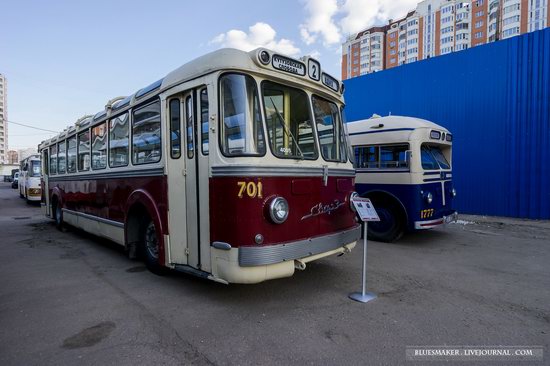 Soviet retro vehicles in the Moscow Transport Museum, Russia, photo 23