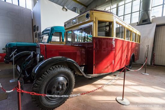 Soviet retro vehicles in the Moscow Transport Museum, Russia, photo 4