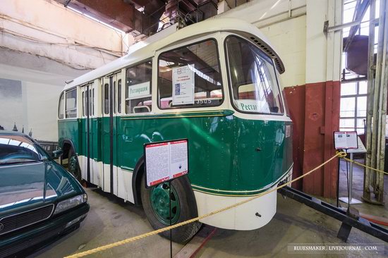 Soviet retro vehicles in the Moscow Transport Museum, Russia, photo 6