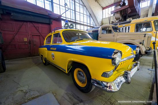 Soviet retro vehicles in the Moscow Transport Museum, Russia, photo 7