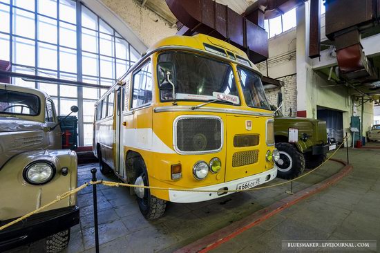 Soviet retro vehicles in the Moscow Transport Museum, Russia, photo 8