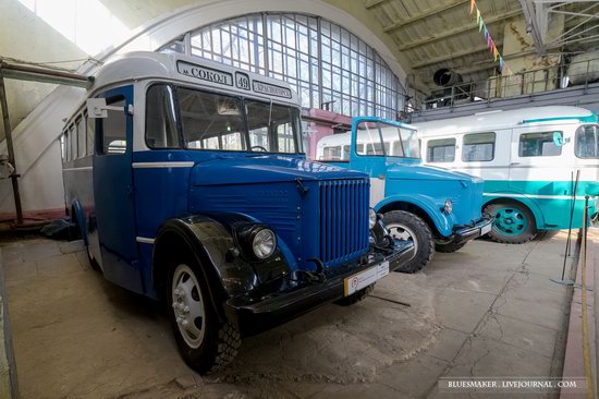 Soviet retro vehicles in the Moscow Transport Museum, Russia, photo 9