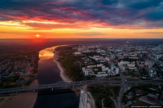 Ufa - the view from above, Russia, photo 1