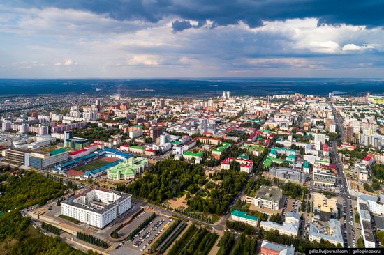 Ufa - the view from above, Russia, photo 12