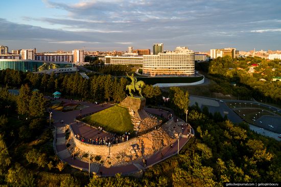 Ufa - the view from above, Russia, photo 4