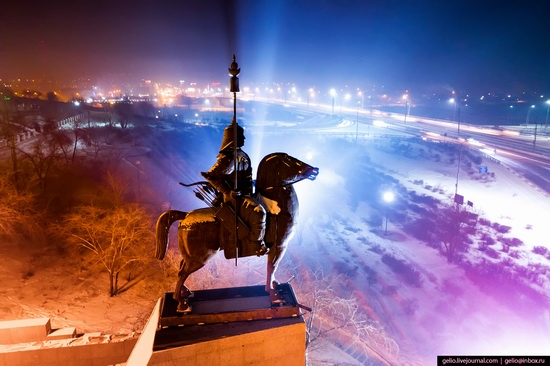 Ulan-Ude, Russia - the view from above, photo 10