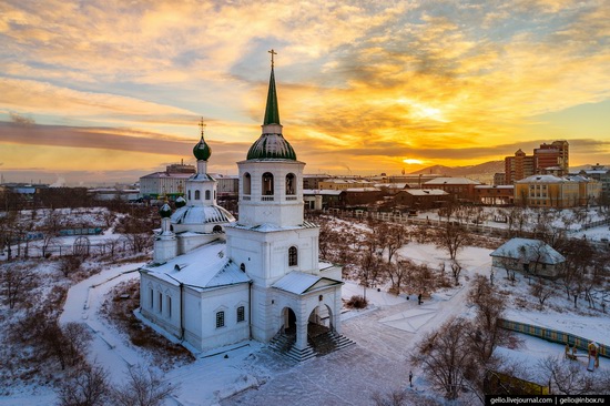 Ulan-Ude, Russia - the view from above, photo 11