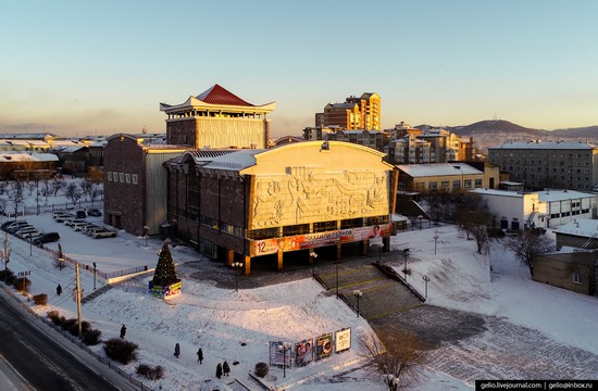 Ulan-Ude, Russia - the view from above, photo 12