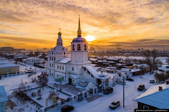 Ulan-Ude, Russia - the view from above, photo 13