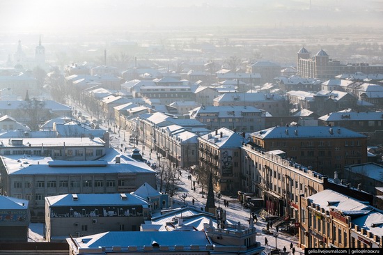 Ulan-Ude, Russia - the view from above, photo 14