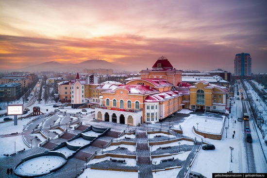 Ulan-Ude, Russia - the view from above, photo 16