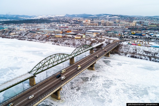 Ulan-Ude, Russia - the view from above, photo 18