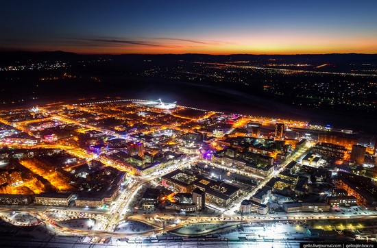 Ulan-Ude, Russia - the view from above, photo 2