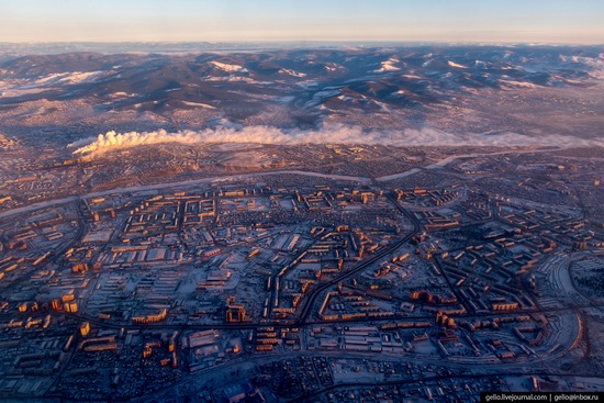 Ulan-Ude, Russia - the view from above, photo 20