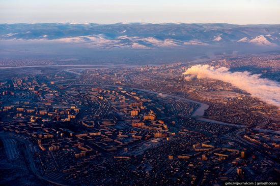 Ulan-Ude, Russia - the view from above, photo 21