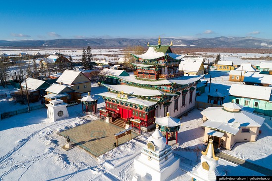 Ulan-Ude, Russia - the view from above, photo 24