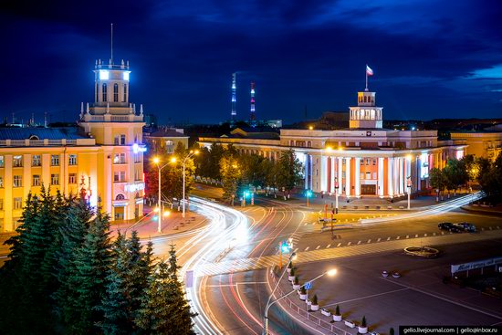 Kemerovo, Russia - the view from above, photo 1