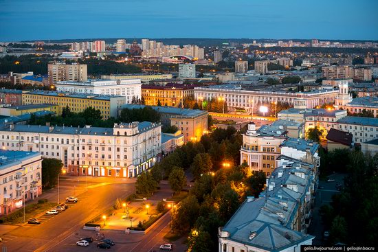 Kemerovo, Russia - the view from above, photo 3