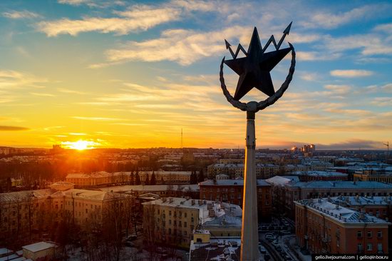 Petrozavodsk, Russia - the view from above, photo 12