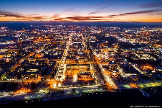 Petrozavodsk, Russia - the view from above, photo 17