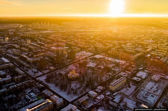 Petrozavodsk, Russia - the view from above, photo 23