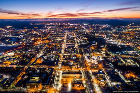 Petrozavodsk, Russia - the view from above, photo 29