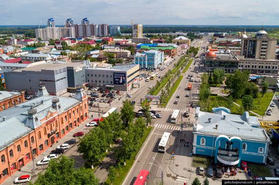 Barnaul, Russia - the view from above, photo 15