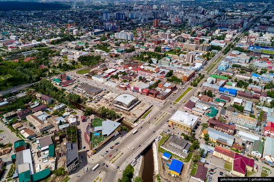 Barnaul, Russia - the view from above, photo 17