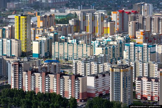 Barnaul, Russia - the view from above, photo 22