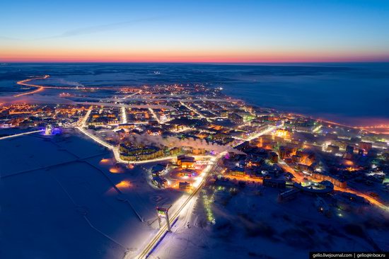 Salekhard, Russia - the view from above, photo 1