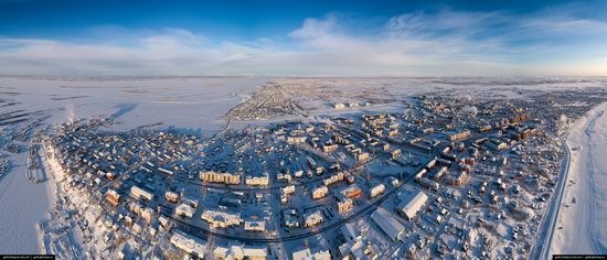 Salekhard, Russia - the view from above, photo 11