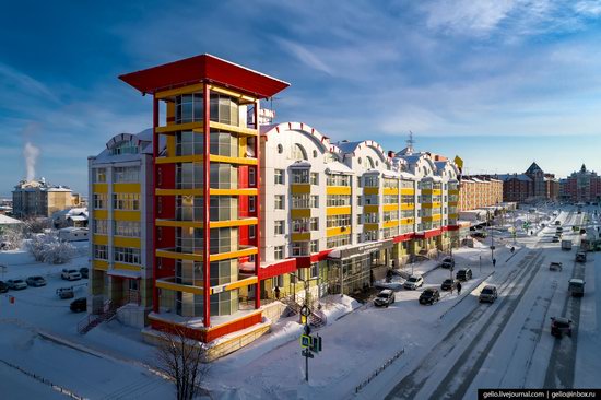 Salekhard, Russia - the view from above, photo 17