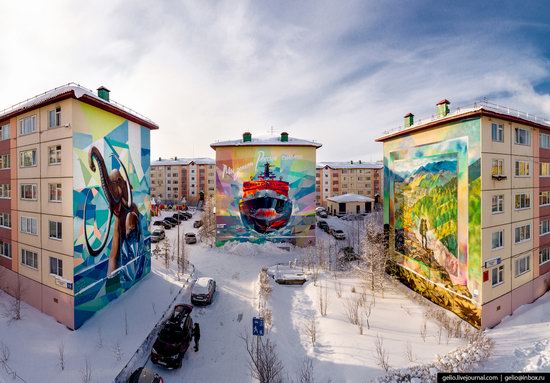 Salekhard, Russia - the view from above, photo 18