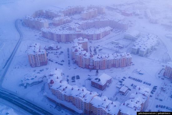 Salekhard, Russia - the view from above, photo 19