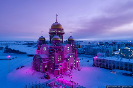 Salekhard, Russia - the view from above, photo 24