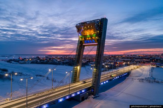 Salekhard, Russia - the view from above, photo 6