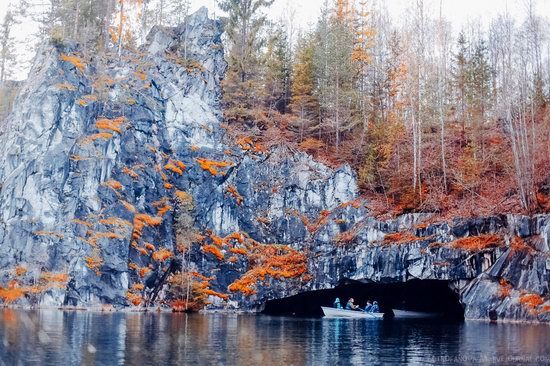 Autumn in the Ruskeala Mountain Park, Karelia, Russia, photo 12