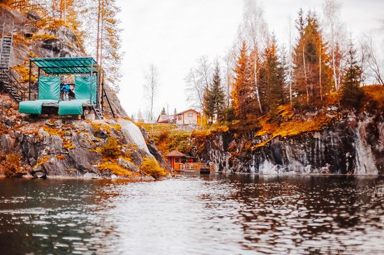 Autumn in the Ruskeala Mountain Park, Karelia, Russia, photo 16