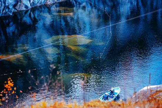 Autumn in the Ruskeala Mountain Park, Karelia, Russia, photo 18