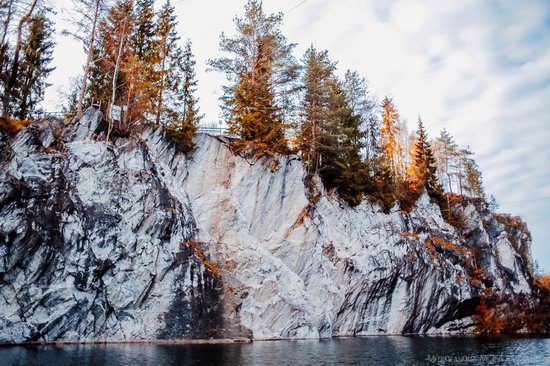 Autumn in the Ruskeala Mountain Park, Karelia, Russia, photo 3