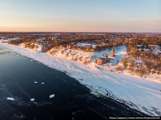 Tutayev, Russia - the view from above, photo 1