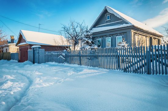 Aesthetics of winter in provincial Russia, photo 9