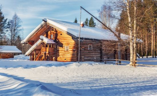 Winter in the Museum of the Russian North Malye Korely, Astrakhan Oblast, Russia, photo 10