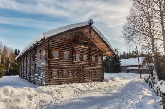 Winter in the Museum of the Russian North Malye Korely, Astrakhan Oblast, Russia, photo 12