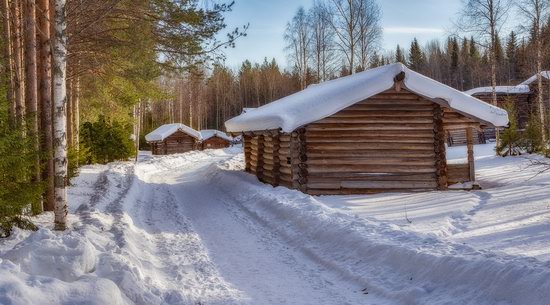 Winter in the Museum of the Russian North Malye Korely, Astrakhan Oblast, Russia, photo 14