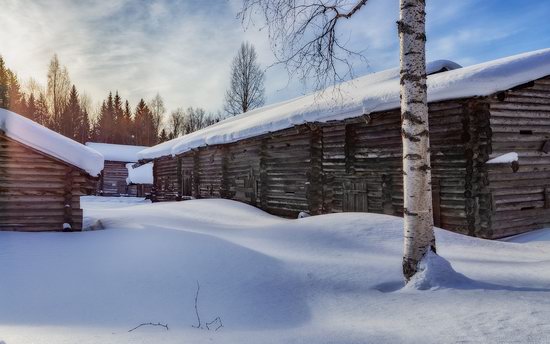 Winter in the Museum of the Russian North Malye Korely, Astrakhan Oblast, Russia, photo 16